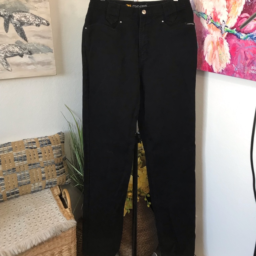 Rockies Slim Fit Dark awash Skinny Jeans Size 32 - Picture 2 of 4